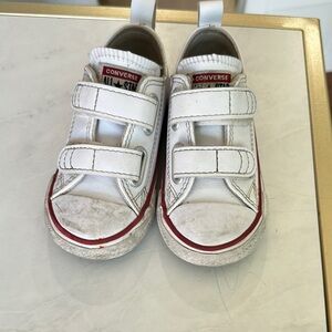 Converse Kids White Sneakers